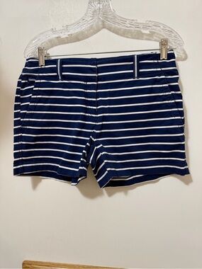 Vineyard Vines Navy & White Striped Women’s Shorts